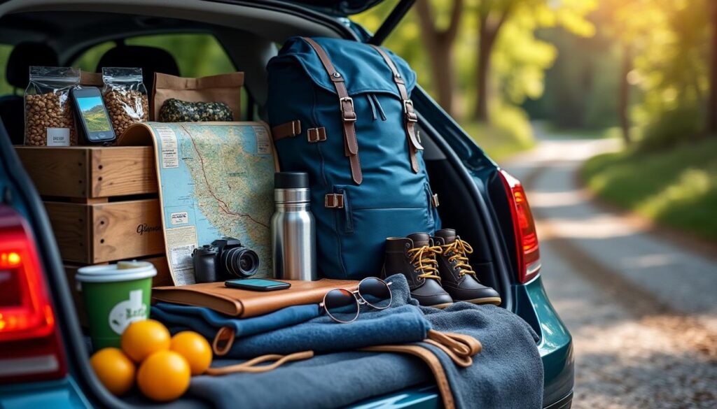 découvrez les indispensables à emporter pour un road trip réussi et profitez pleinement de votre aventure sur la route avec tout le nécessaire pour un voyage sans souci.