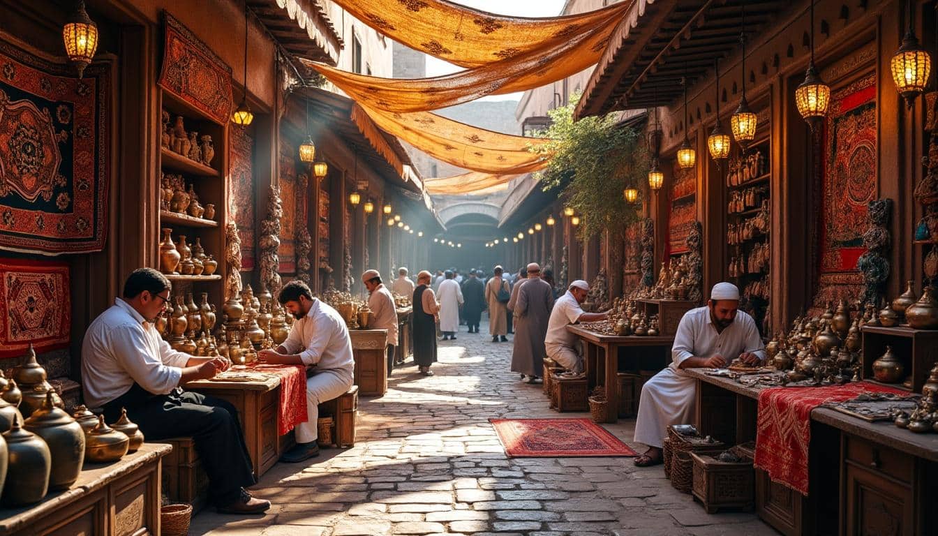 découvrez comment le maroc charme les passionnés d'artisanat grâce à ses souks historiques riches en traditions et en savoir-faire.