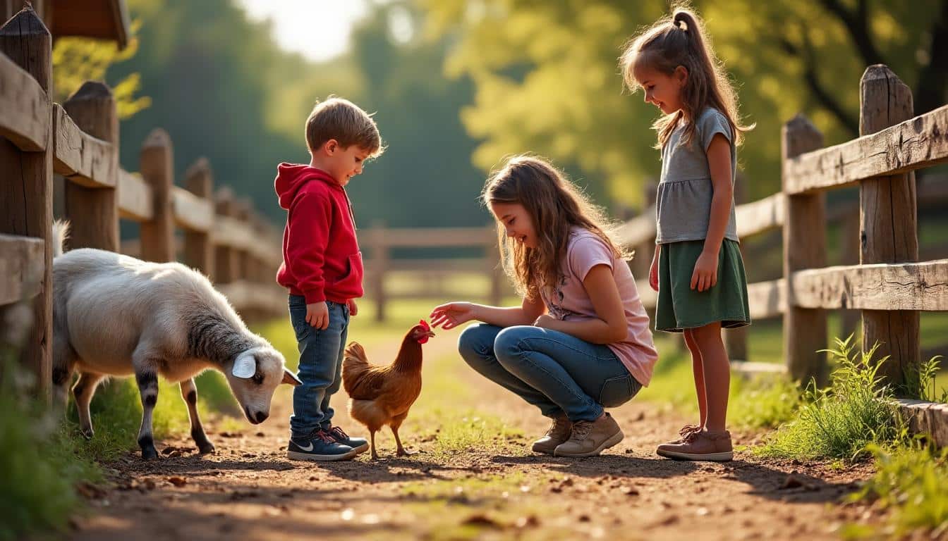 découvrez comment la ferme pédagogique permet aux enfants citadins de se reconnecter au monde agricole grâce à des activités éducatives et ludiques en pleine nature.