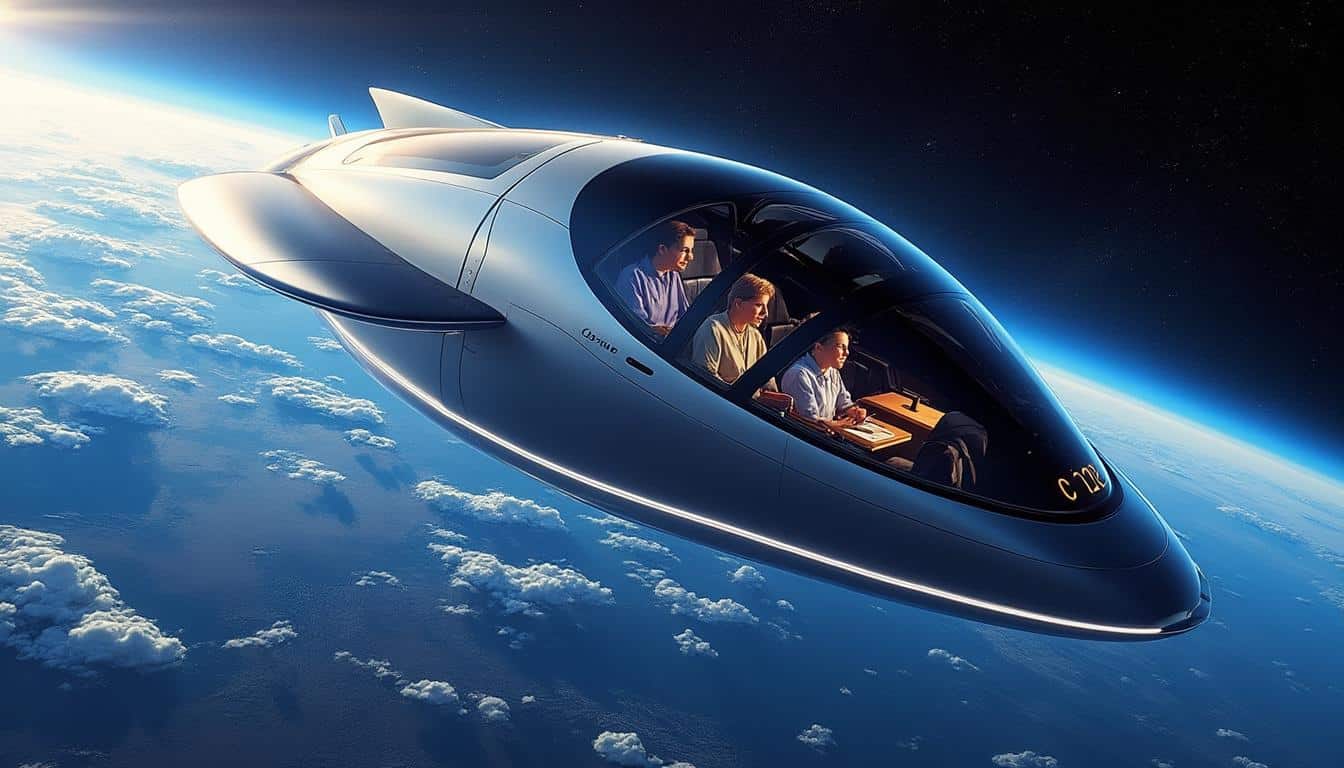 découvrez comment le vaisseau spatial commercial révolutionne le tourisme en offrant des voyages extra-atmosphériques accessibles au grand public.