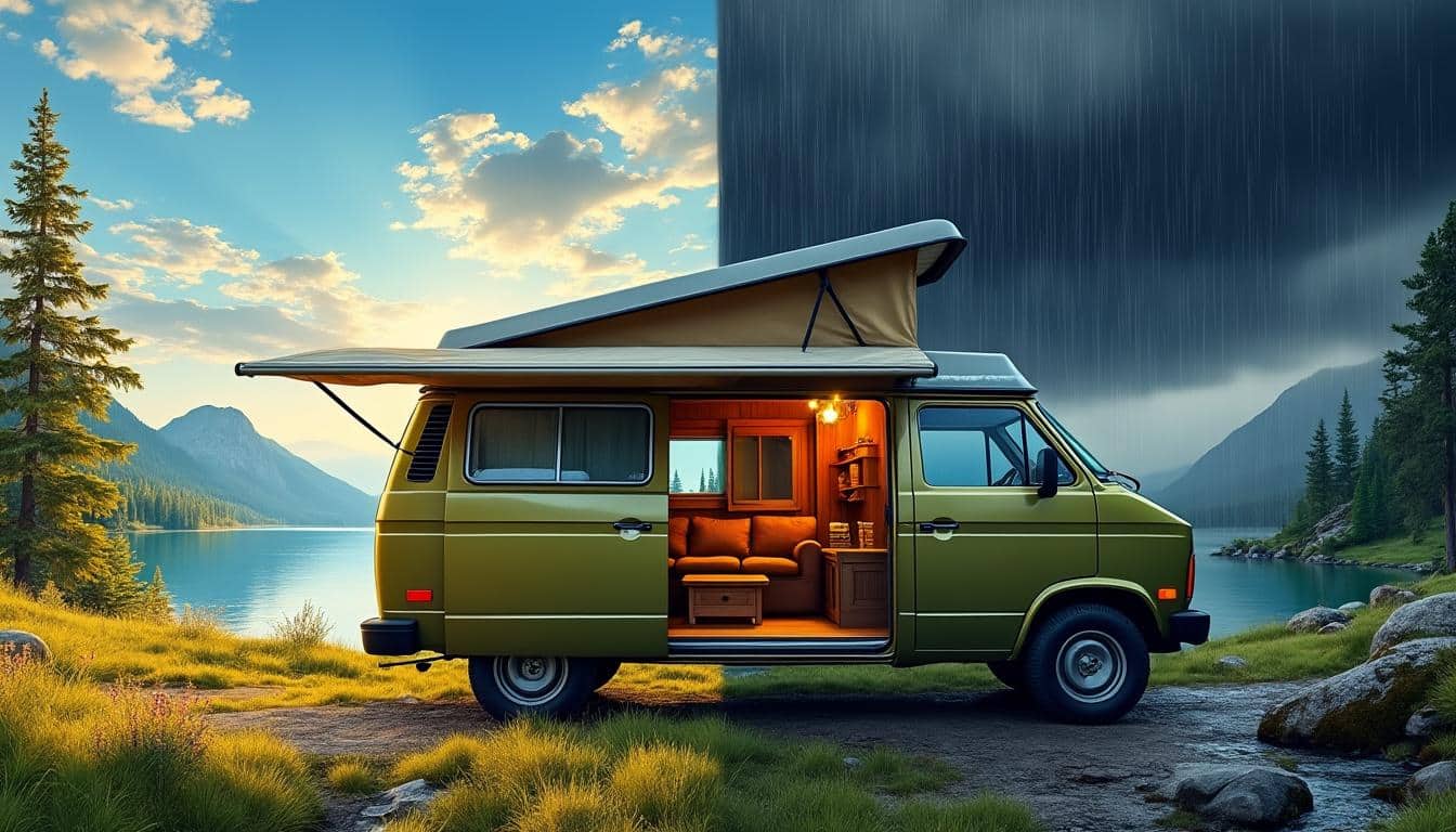 découvrez la liberté du voyage en van aménagé, une solution idéale pour s'adapter facilement aux conditions météorologiques changeantes tout en explorant à votre rythme.