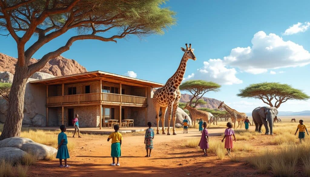 découvrez comment la namibie finance l'éducation grâce aux revenus générés par ses parcs nationaux, alliant conservation de la nature et développement scolaire.