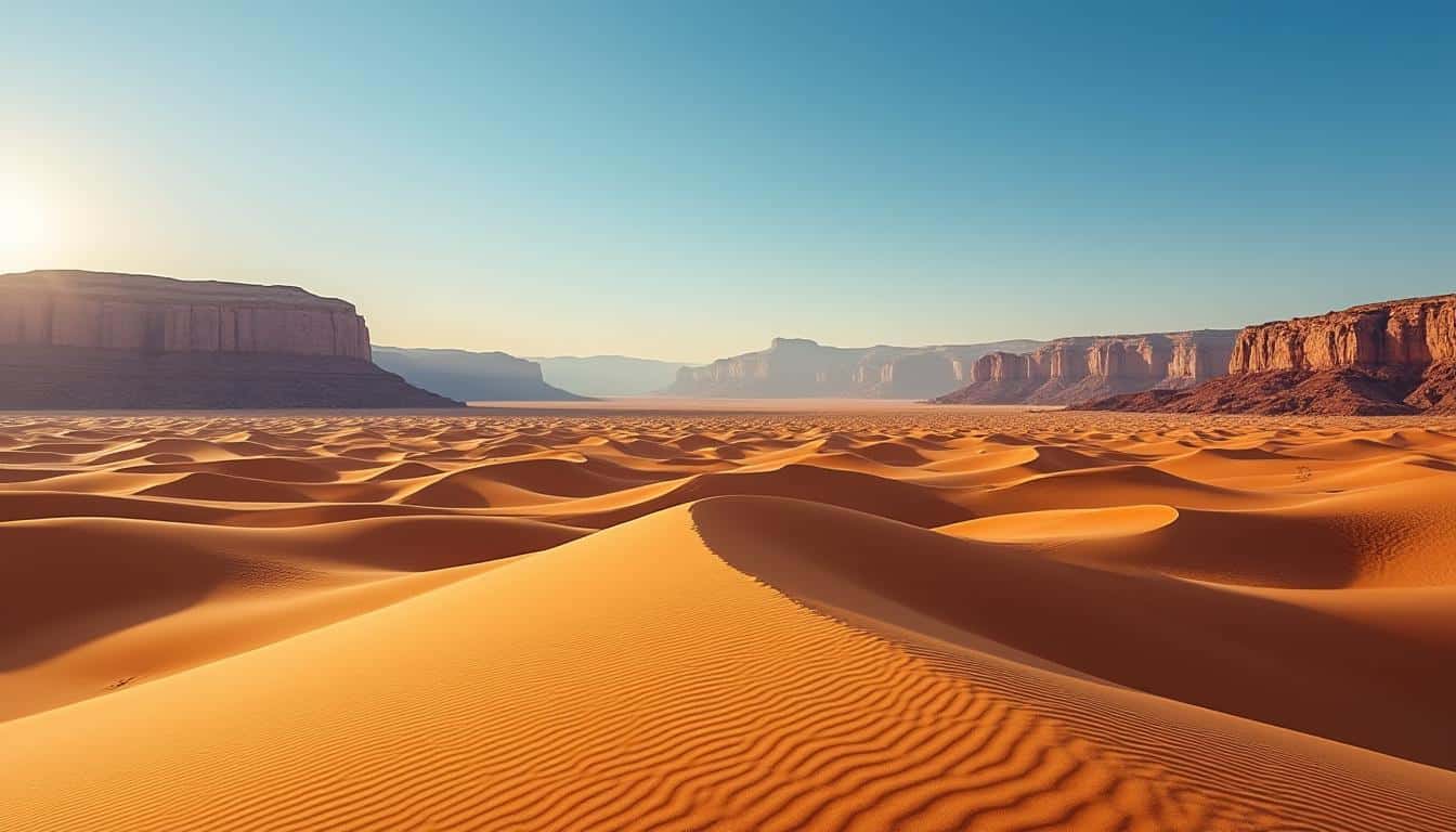 découvrez comment la photographie panoramique révèle la grandeur et l'immensité des paysages désertiques, offrant des vues spectaculaires et immersives.