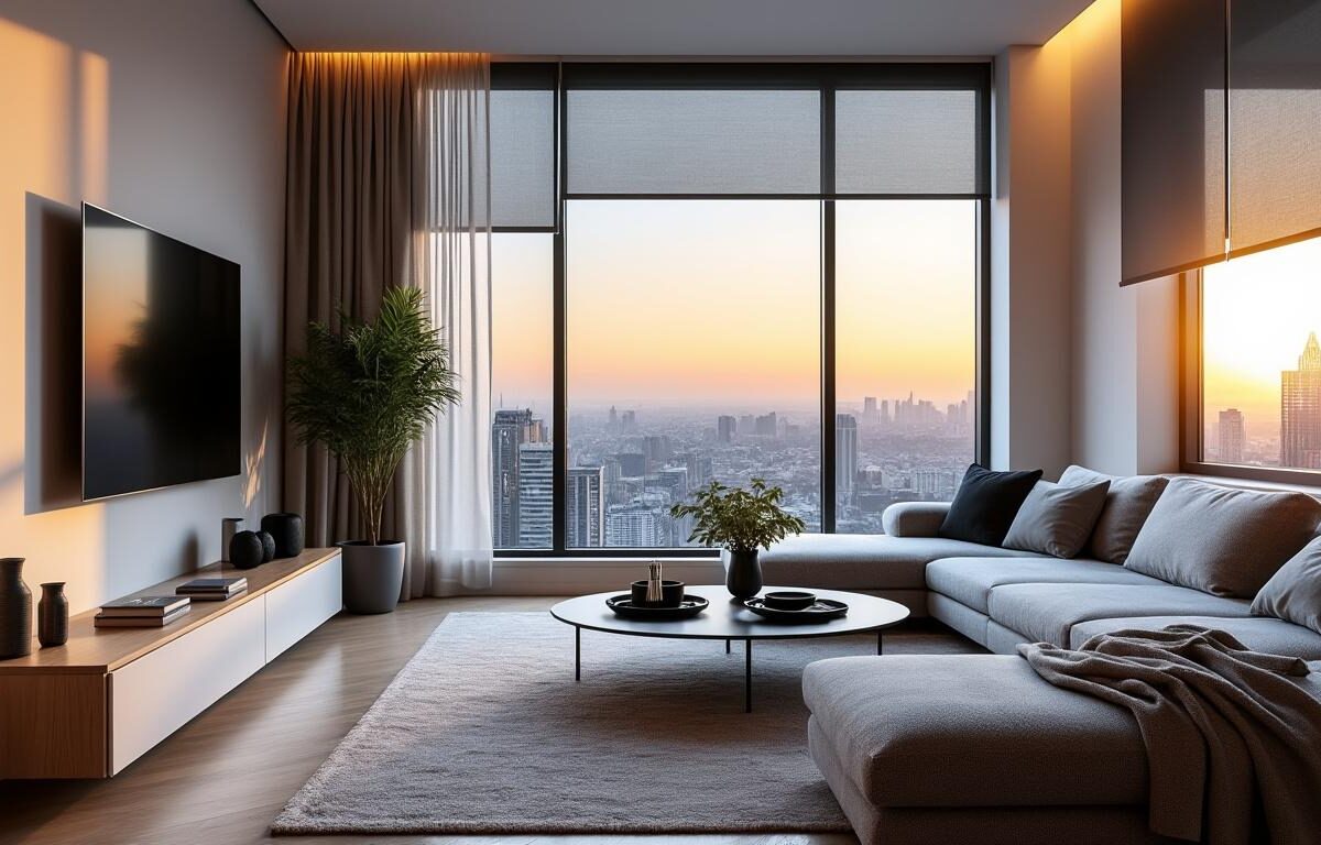 découvrez un appartement moderne alliant confort et technologie avec la domotique pour un séjour agréable et pratique lors de vos voyages.