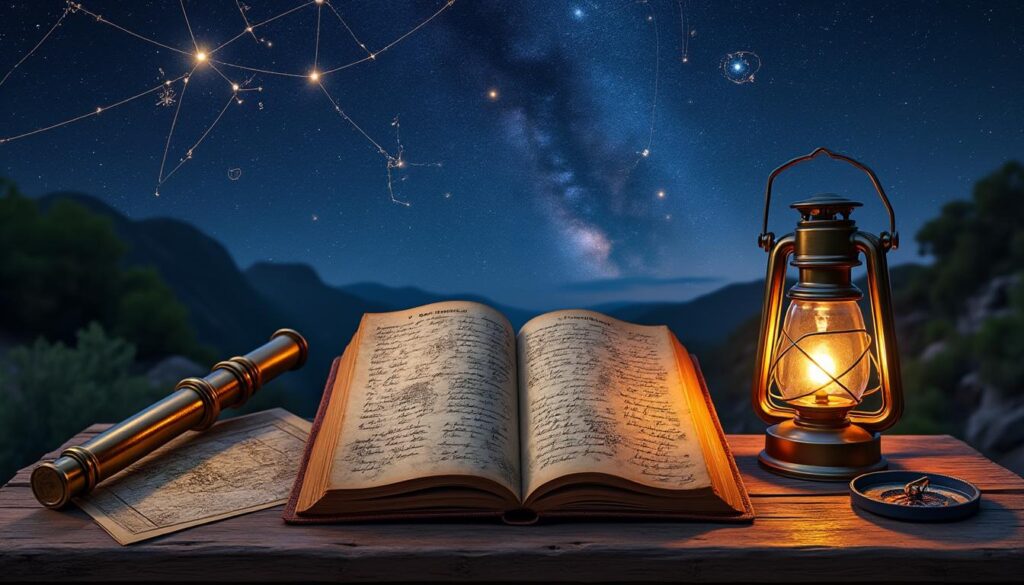 découvrez le carnet de voyage astronomique qui vous guide à travers les constellations du ciel austral, idéal pour les passionnés d'astronomie et les explorateurs du sud.