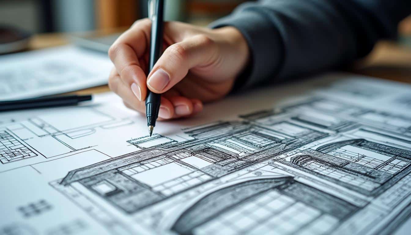 découvrez comment le feutre fin facilite le dessin précis des architectures complexes, offrant des détails nets et une meilleure créativité.