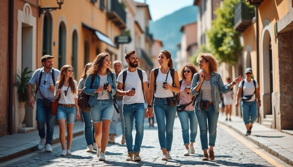 découvrez comment voyager en groupe permet de réduire le coût par personne grâce au partage des frais des guides, pour une expérience conviviale et économique.