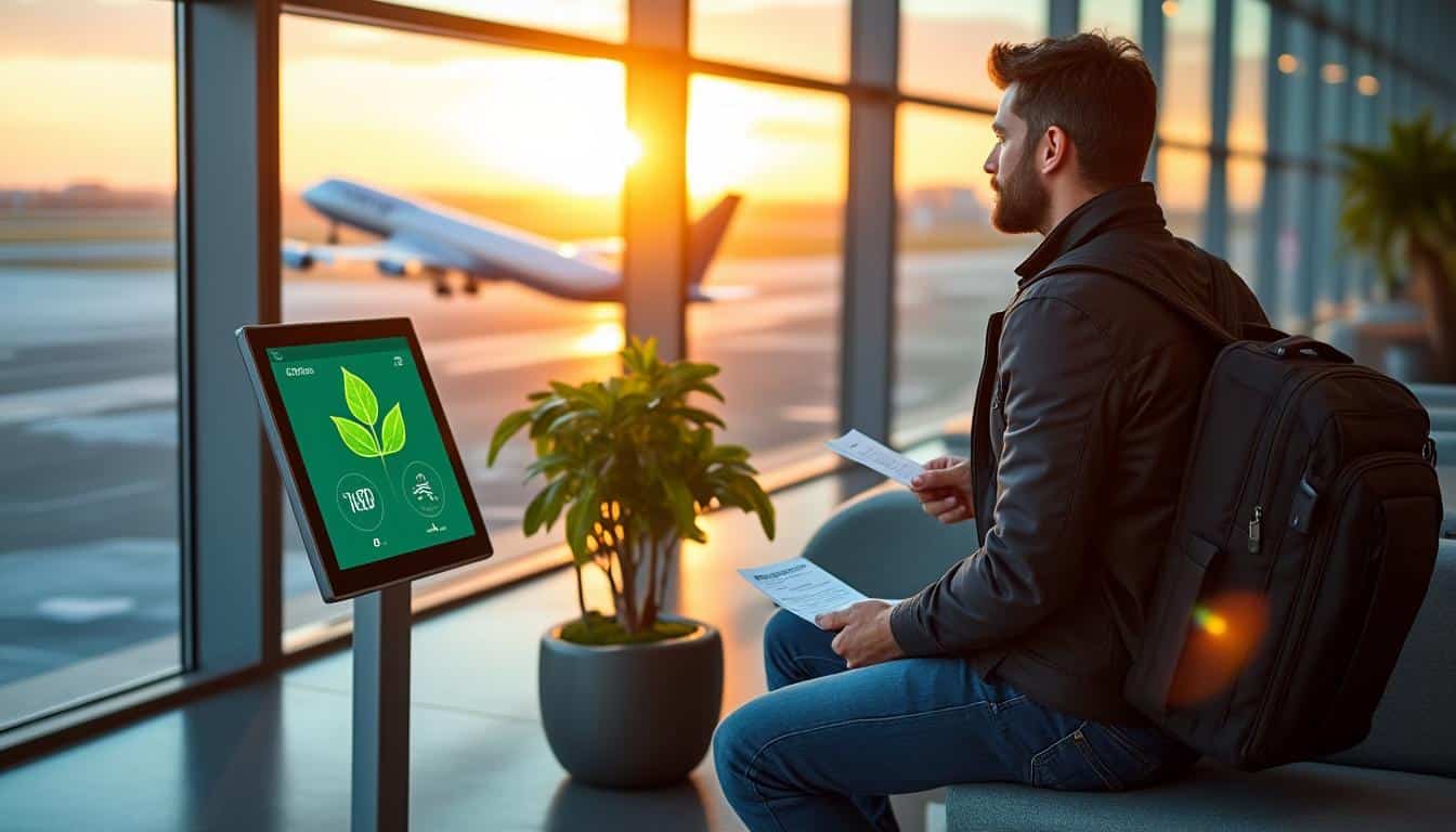 découvrez comment le voyageur engagé finance la compensation carbone de ses vols pour réduire son impact environnemental et promouvoir un tourisme responsable.