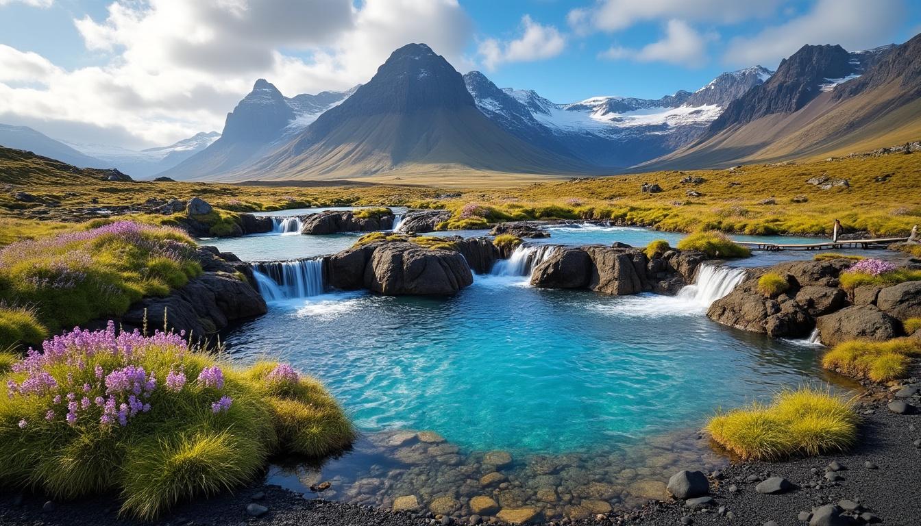 l'islande met en place des mesures strictes pour réguler le tourisme afin de préserver ses précieuses sources d'eau et protéger son environnement naturel unique.