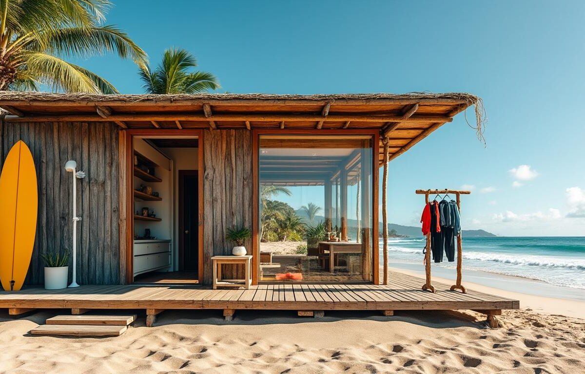 découvrez comment le bungalow de plage offre une solution économique idéale pour les surfeurs, alliant confort et proximité avec les vagues.