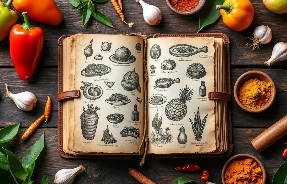 découvrez le carnet de voyage culinaire qui rassemble toutes les recettes authentiques apprises lors des voyages à l'étranger, pour revivre chaque saveur et partager vos découvertes gourmandes.