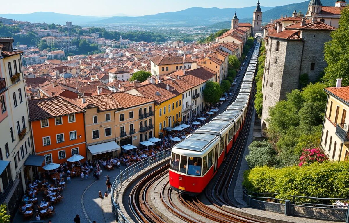 découvrez le funiculaire reliant la ville basse à la ville haute, une expérience incontournable pour les touristes souhaitant explorer facilement ces deux quartiers historiques.