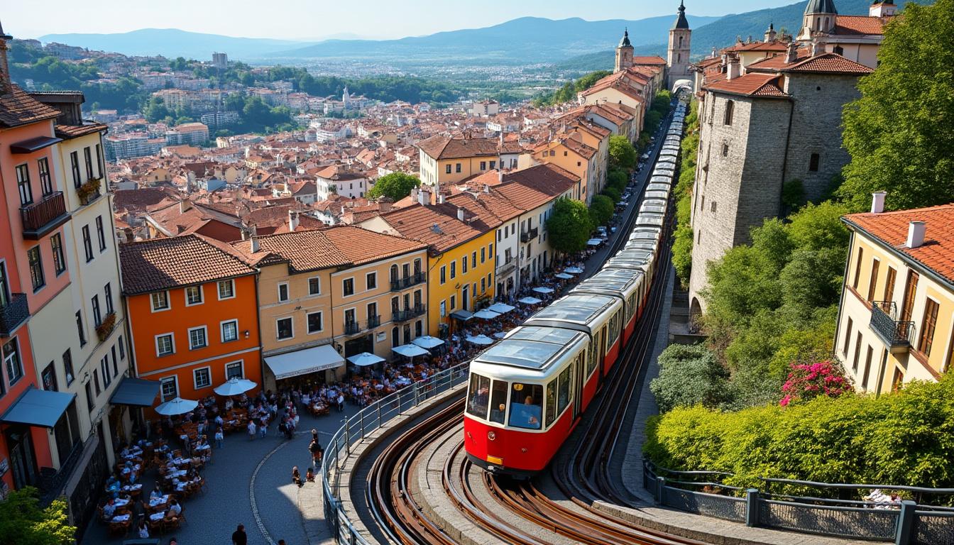 découvrez le funiculaire reliant la ville basse à la ville haute, une expérience incontournable pour les touristes souhaitant explorer facilement ces deux quartiers historiques.