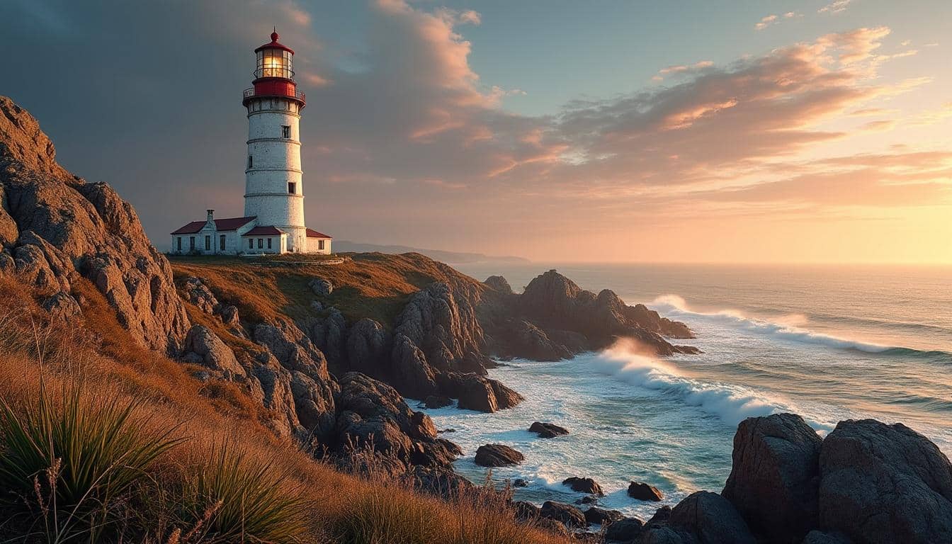 découvrez comment un phare isolé offre un cadre parfait pour une déconnexion totale, permettant à l'écrivain de trouver inspiration et concentration loin de toute distraction.