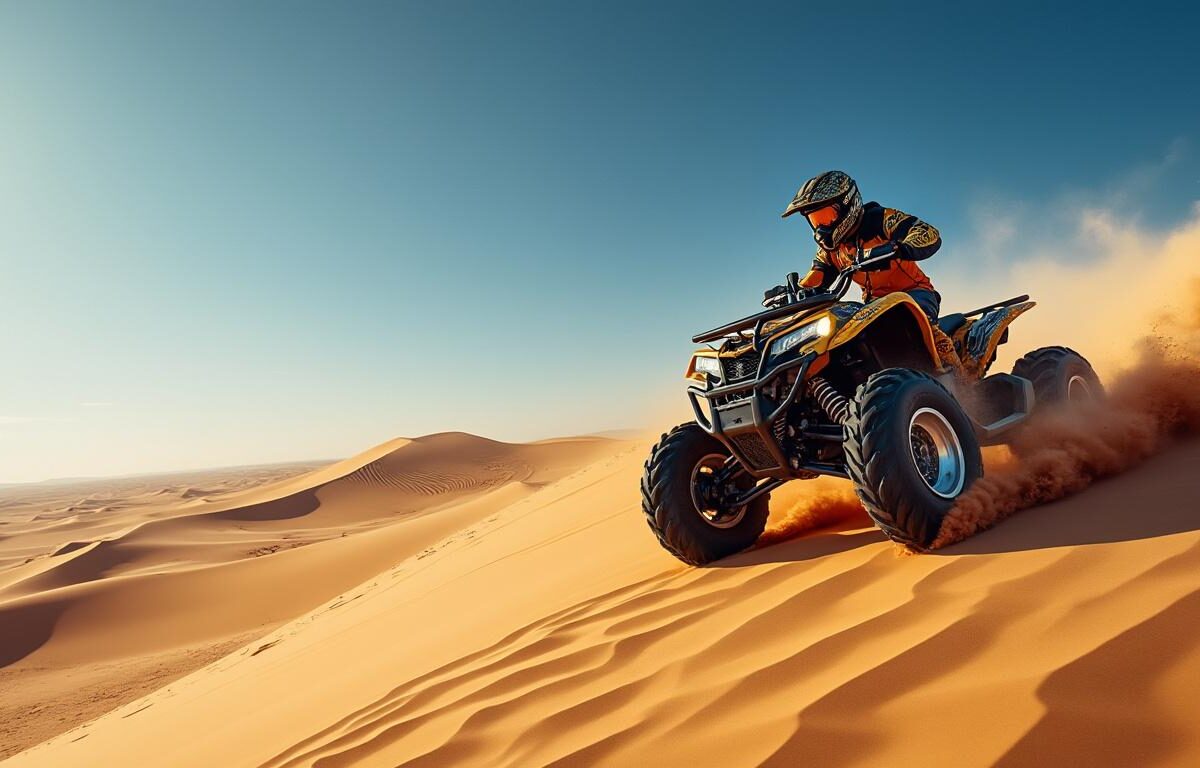 découvrez comment le quad permet de franchir facilement les dunes du sahara, offrant une expérience unique d'aventure et de découverte dans ce désert majestueux.
