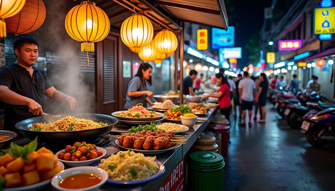 découvrez comment la cuisine de rue façonne l'identité unique de bangkok à travers un voyage culinaire vibrant et savoureux.
