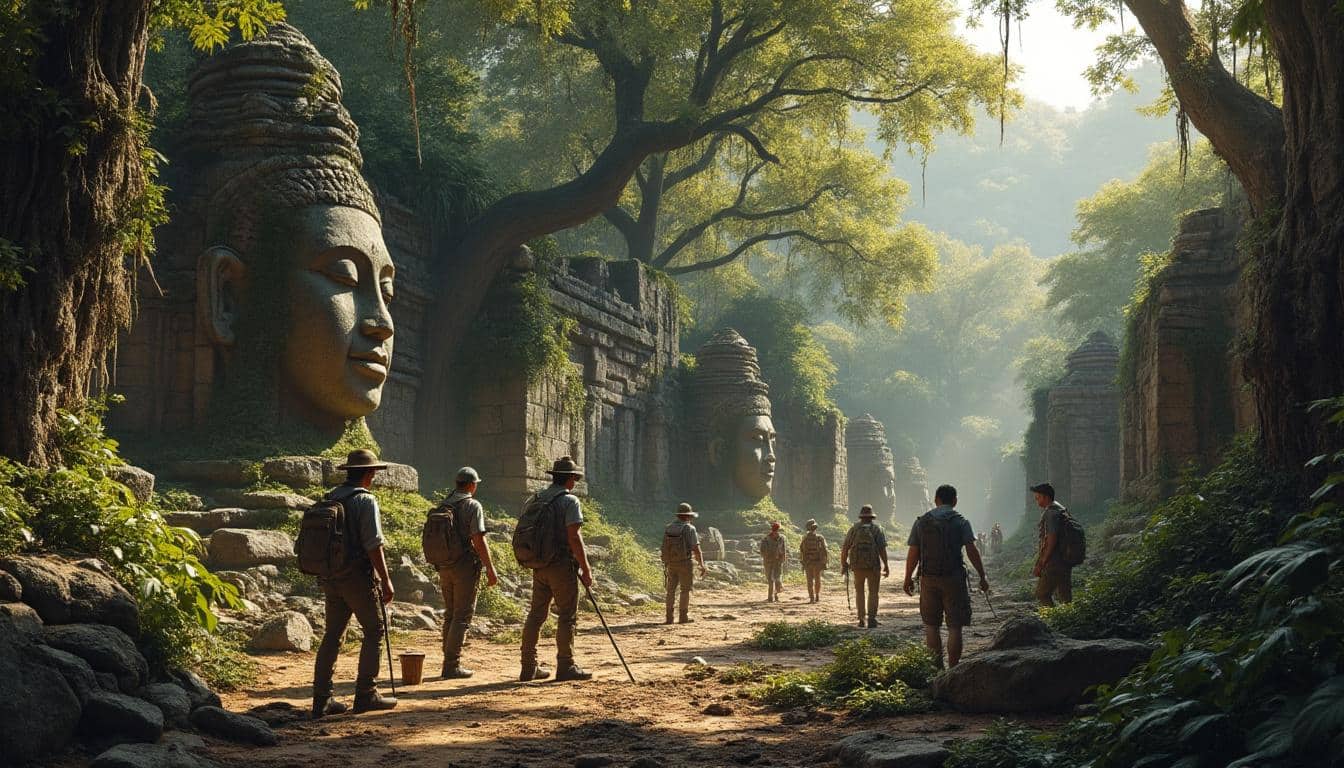 découvrez le voyage unique d'une recherche archéologique qui révèle les mystères des cités perdues à travers des découvertes fascinantes.