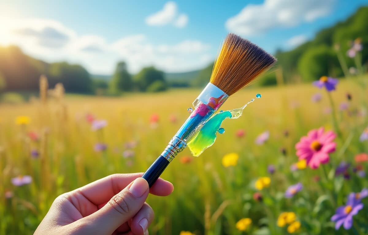 découvrez comment le pinceau à réserve d'eau rend la peinture en plein air plus pratique et agréable en offrant une utilisation simple et sans tracas.