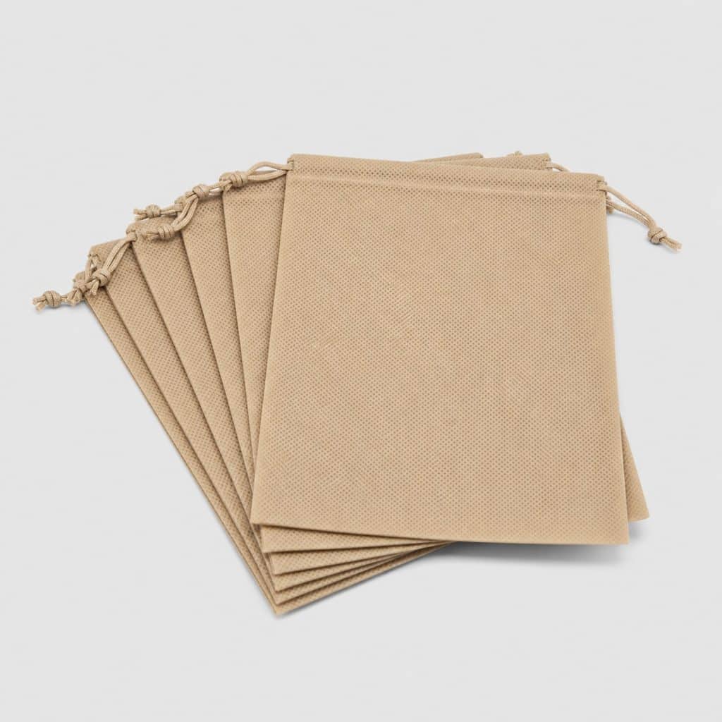 Lot de 50 pochettes anti-jaunissement en tissu non tissé