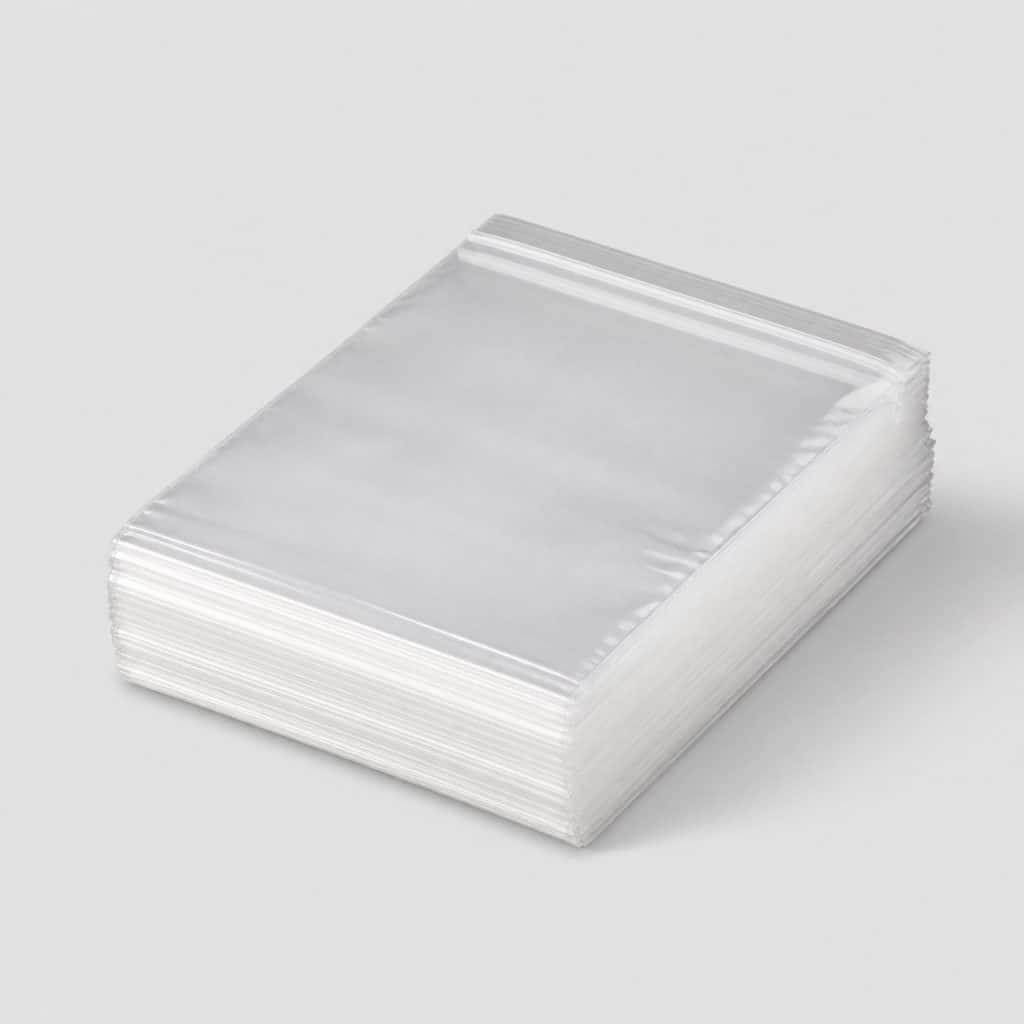 Lot de 30 sacs zippés transparents pour vêtements et chaussures