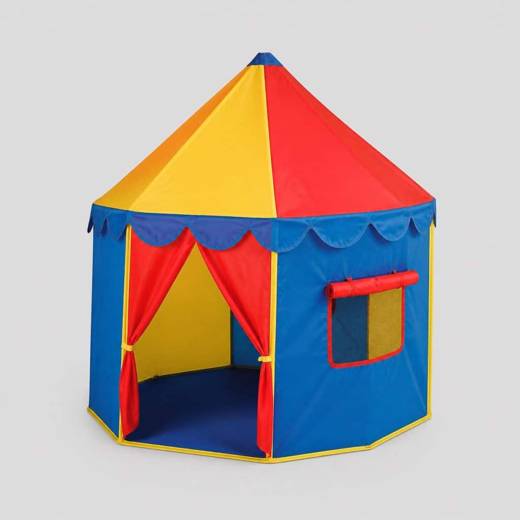Grande tente de jeu pop-up colorée pour l'extérieur
