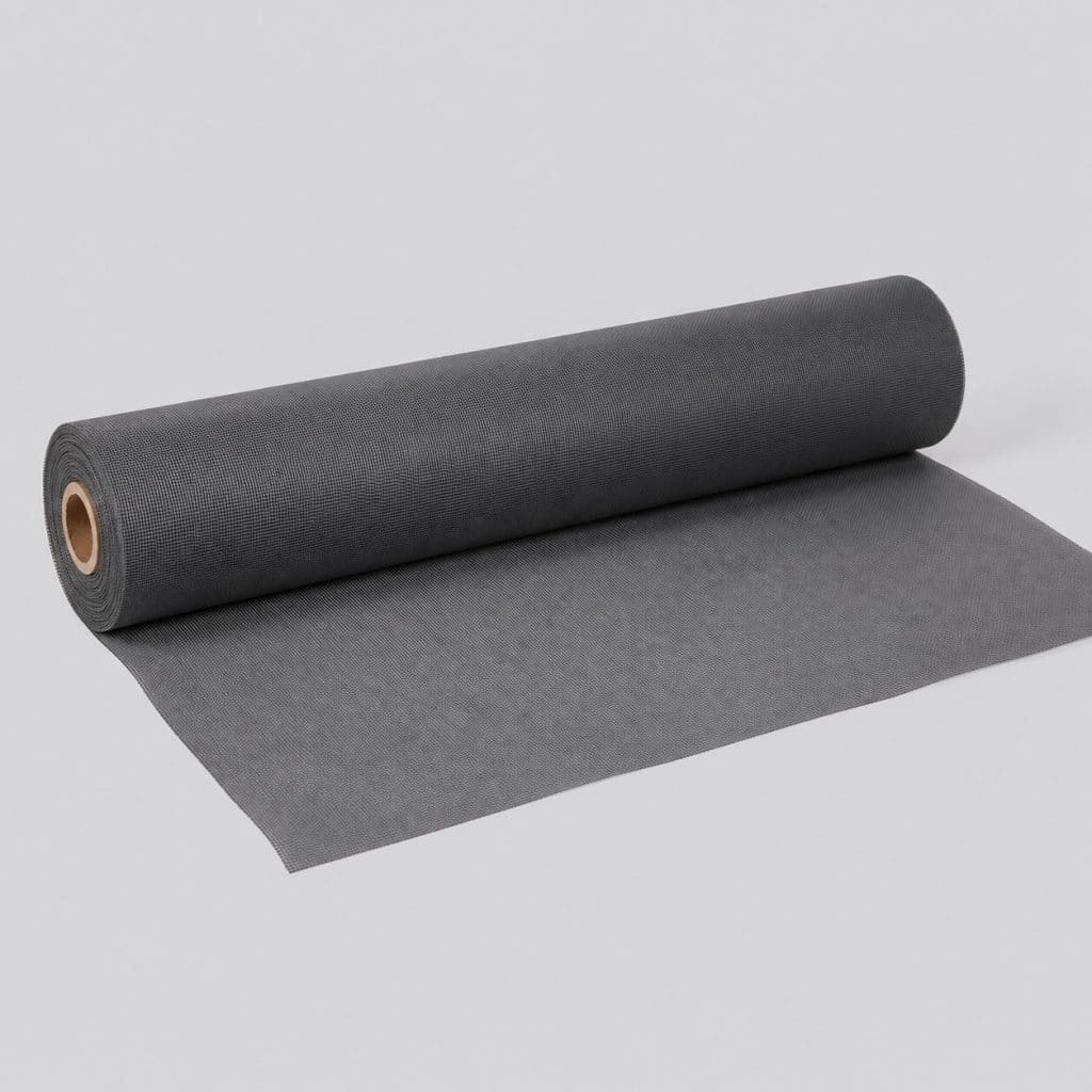 Grand rouleau de toile moustiquaire grise