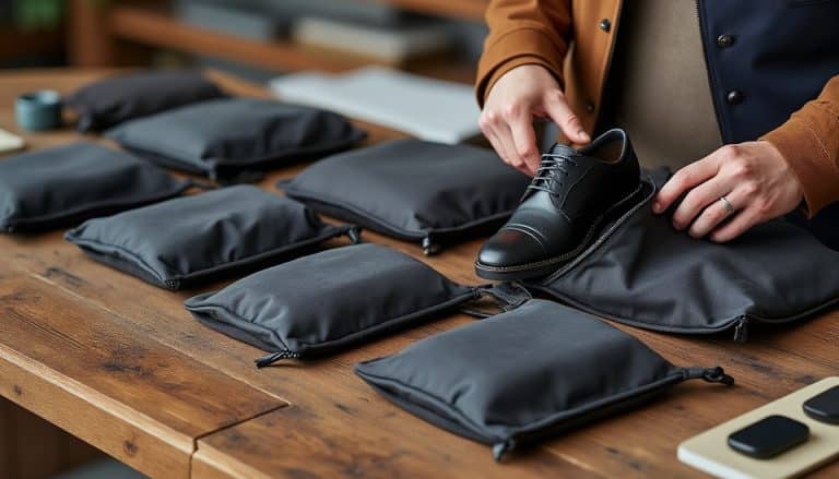 découvrez comment choisir la taille idéale d'un sac à chaussures en fonction de votre pointure pour un rangement optimal et une protection maximale de vos chaussures.