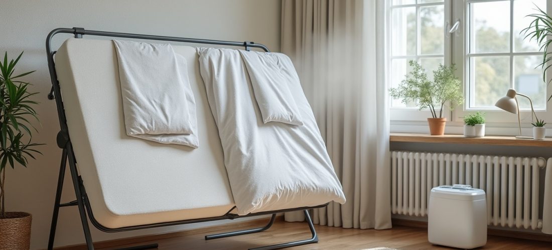 découvrez comment sécher rapidement un couchage rentré mouillé dans un appartement, éviter les mauvaises odeurs et prévenir l’apparition de moisissures.
