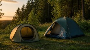 Tente pop-up ou tente classique : laquelle choisir ?